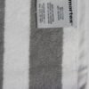 Egyptian Cotton Towels Gray/White - Image 3