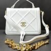 CHNL White Ladies Handbag - Image 3