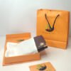 Jungle Tree Golden Tip Mehroon Leather Wallet - Image 4