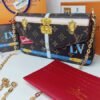 Louis V Ladies Wallet 3Pc - Image 5