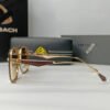 May Bch12-Golden Brown Rectangular Sunglasses - Image 4