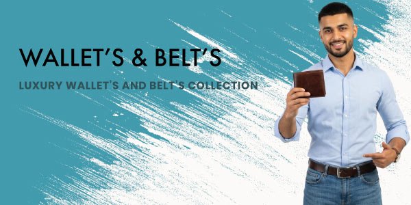 wallets and belts